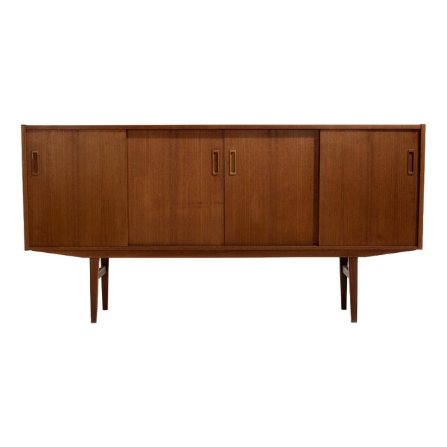 Mid-Century Teak Highboard, 1960s For Sale