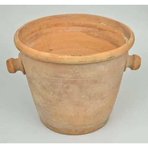 Beige Clay Flower Pot, Kuznetsov For Sale - Image 8 of 8