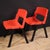 1980s Red City Chairs by Lucci & Orlandini for Lamm, 1980s, Set of 2 For Sale - Image 5 of 13