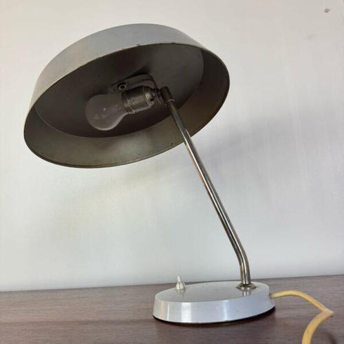 Vintage German Metal Table Lamp, 1960s For Sale - Image 3 of 7