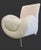 Mid-Century Modern Mid Century Postmodern Italian Slant Back Club Chairs Newly Reupholstered - Pair For Sale - Image 3 of 13