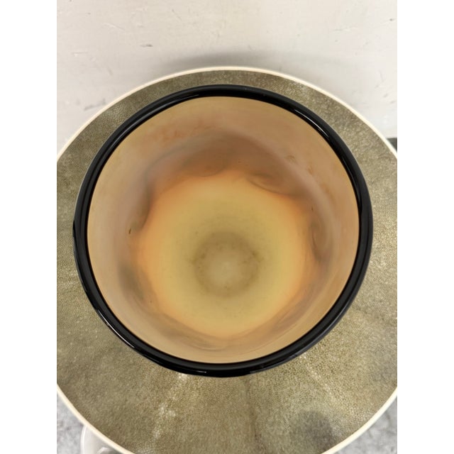 Nicholas Cash Nourot Hand-Blown Art Glass Vase For Sale In San Francisco - Image 6 of 12