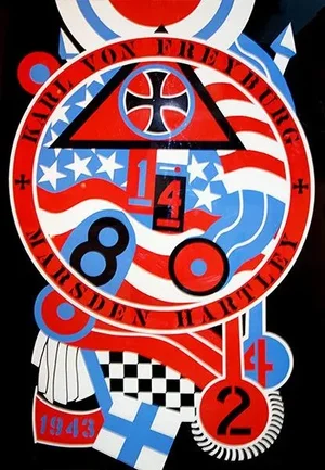 1990 Robert Indiana The Hartley Elegies: The Berlin Series - KvF 5 Serigraph