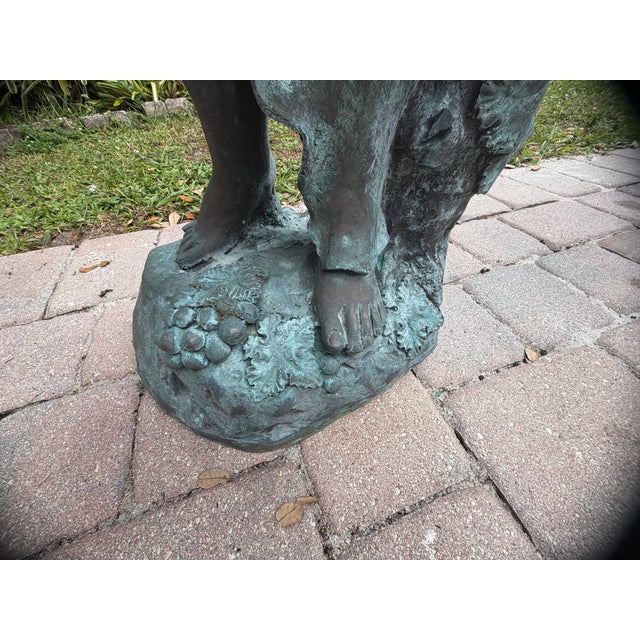 1930s Bronze Nude Female Fountain For Sale - Image 9 of 17