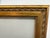 Vintage Italian Gold Wood Picture Frame With Easel Back Under Glass For Sale - Image 9 of 12