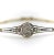 Art Deco 1910s Art Deco 18k Gold Platinum Topped Diamond Bracelet For Sale - Image 3 of 8