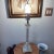 Mid 20th Century Hollywood Regency Style Column Crystal Glass Lamp With Marble Base For Sale - Image 10 of 12