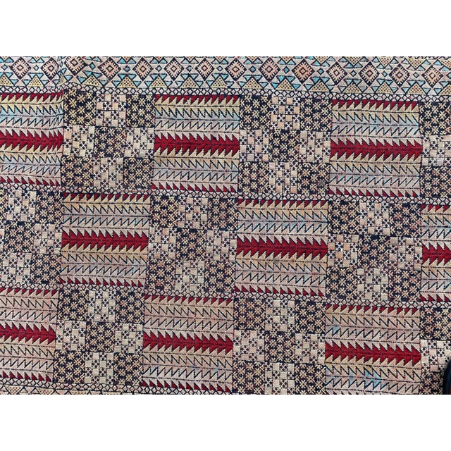 Mid-Century Modern Vintage Moroccan Tribal Runner For Sale - Image 3 of 14