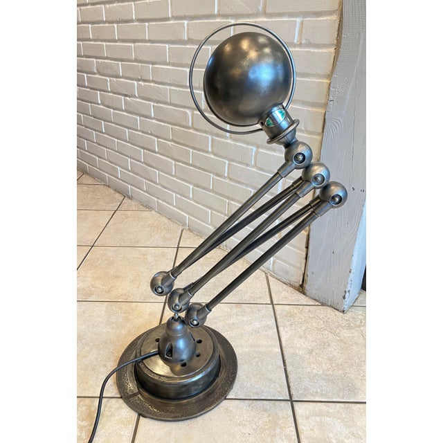 Mid-Century Modern Floor Lamp by Jean-Louis Domecq for Jieldé, 1950s For Sale - Image 3 of 18
