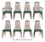 1960s Danish Modern Teak Eva Dining Chairs by Koefoeds Hornslet - Set of 8 For Sale