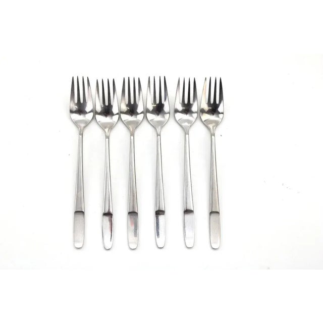 Forks Model 2070 by Helmut Alder for Anvil from Amboss, 1959, Set of 6 For Sale - Image 9 of 9