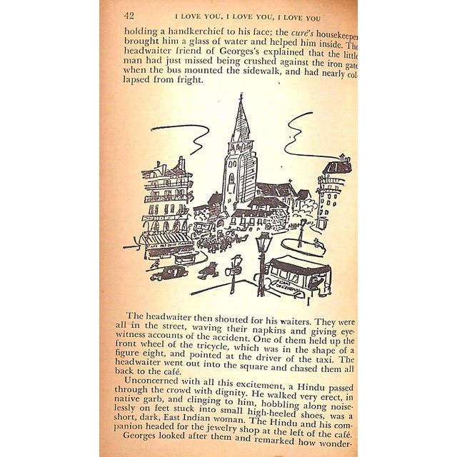 Paper "I Love You, I Love You, I Love You" 1948 Bemelmans, Ludwig For Sale - Image 7 of 10
