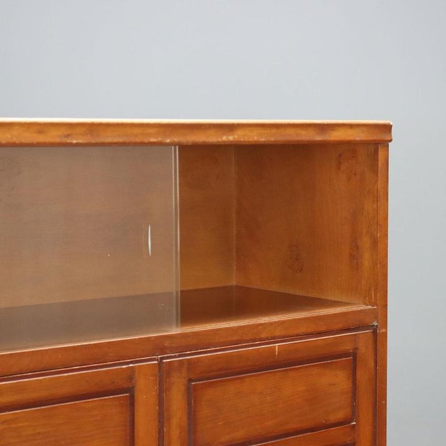 Wood Cabinet attributed to Anonima Castelli, 1960s For Sale - Image 7 of 11