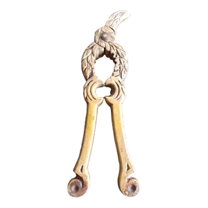 1940s Victorian Style Eagle Head Brass Nutcracker