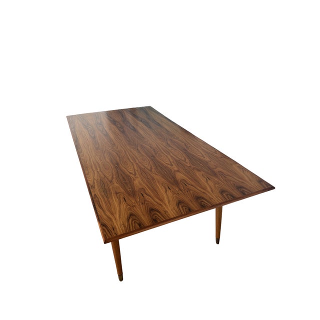 Rare mid-century modern dining table designed by Eugenio Escudero in Mexico City during the 1960s. Escudero is known for...