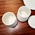 Contemporary Frustum Japanese Mino Ware Ceramic Teapot & 2 Cup Set- 3 pcs For Sale In Greenville, SC - Image 6 of 6