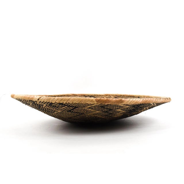 African Early 20th Century Tonga Binga Basket 23 Inch For Sale - Image 3 of 7