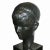 Bronze Boy's Head Sculpture on Pedestal, Mid-20th Century For Sale - Image 4 of 10