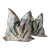 Scalamandre Elsie De Wolfe Indoor/ Outdoor Pillows with Down-Filled Inserts - a Pair For Sale