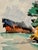 Original watercolor on paper by Henry Emil Salloch, also known as Heinz Emil Salloch, the German-born American artist and...