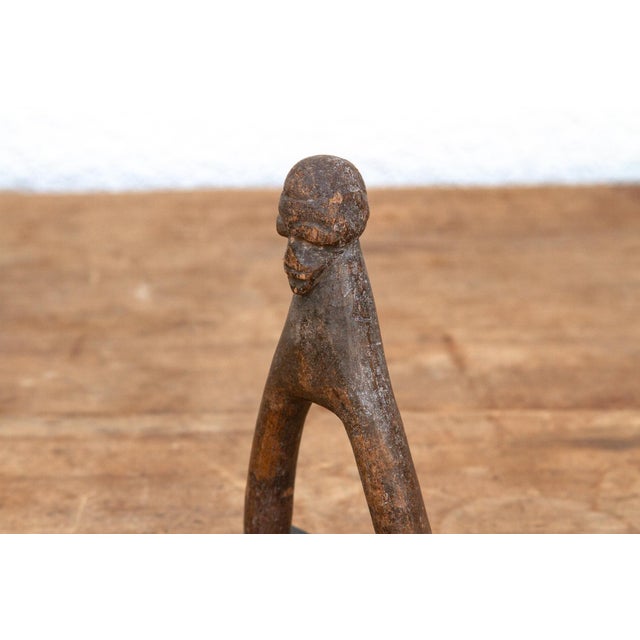 African Patinated Wooden African Slingshot For Sale - Image 3 of 6