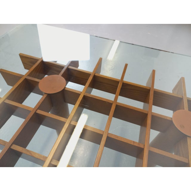 Vintage Square Italian Coffee Table by Gianfranco Frattini for Knoll, 1960s For Sale - Image 18 of 18