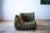 Khaki Velvet Living Room Set by Michel Ducaroy for Ligne Roset, 1970s, Set of 5 For Sale - Image 6 of 18