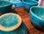 Art Deco 1910s Edmond Lachenal Turquoise Dinnerware Set- 32 Pieces Amazing! Off to Rago Spring Auctions For Sale - Image 3 of 12