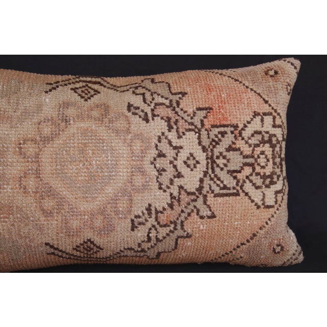 Home Decor Handwoven Throw Oushak Rug Pillow Cover -16'' X 32'' For Sale In Tampa - Image 6 of 13