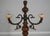 Victorian Victorian Style Barley Twist Brass & Marble Coat Rack For Sale - Image 3 of 13