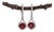 5.8Ct Madagascar Ruby Earrings With Natural Diamond Accents: Solid 14k Gold, 8mm, Pair For Sale