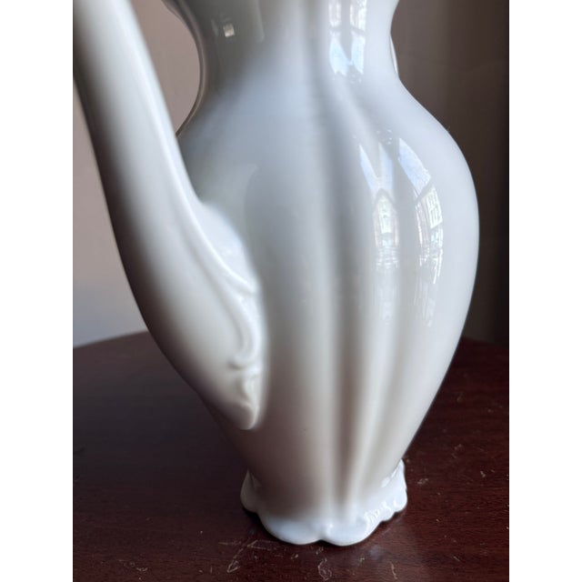 Mid-20th Century Seltmann Weiden Theresia Bavaria Porcelain Coffee Pot Creamer Sugar Set - Set of 3 For Sale - Image 4 of 17