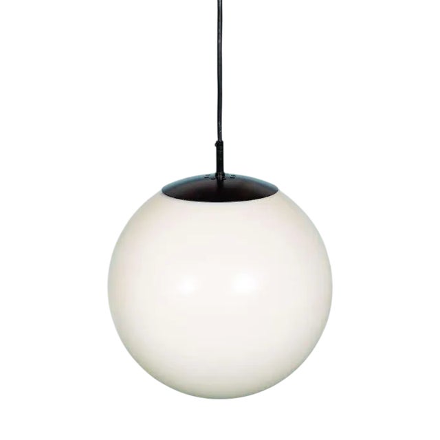 Space Age Minimalist Globe Pendant from Raak, 1970s For Sale