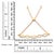 Early 21st Century 14K Yellow Gold Plated .925 Sterling Silver 1/10 cttw Diamond Infinity Twist 4”-10” Adjustable Bolo Bracelet (I-J Color, I2-I3 Clarity) For Sale - Image 5 of 5