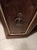 Traditional Vintage Mid Century Cabinet Server Wood Door Brown For Sale - Image 3 of 5