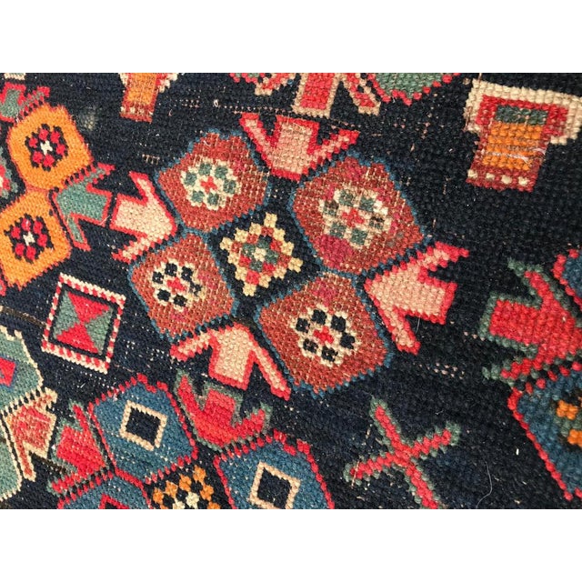 Antique Caucasian Karabagh Runner Rug, 1890s For Sale - Image 11 of 18