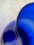 Vintage Hand Blown Cobalt Blue Vases-Pair For Sale - Image 9 of 11