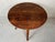 Brown Vintage Japandi Side Table in Oak, 1970s For Sale - Image 8 of 10