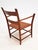 Early 20th Century Set of Four American Colonial Revival Hand-Painted Armchairs, Woven Splint Seats For Sale - Image 9 of 16