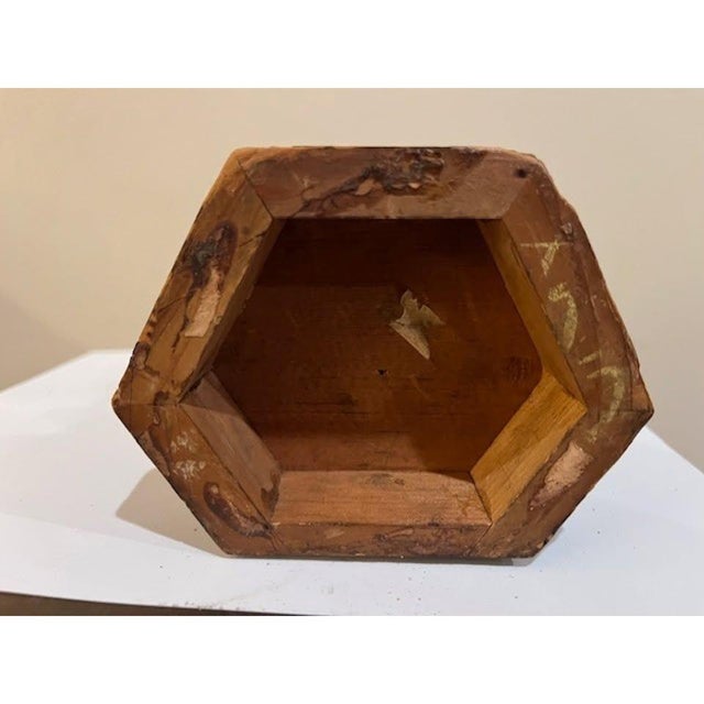 Antique Japanese Edo Giltwood Amida Buddha Statue Yosegi-Zukuri Carving 19th C For Sale - Image 10 of 10