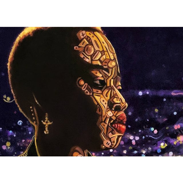 I Miss Me Contemporary Acrylic Painting For Sale - Image 4 of 5