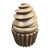 Late 20th Century Carved Solid Wood Large Cup Cake Sculpture For Sale
