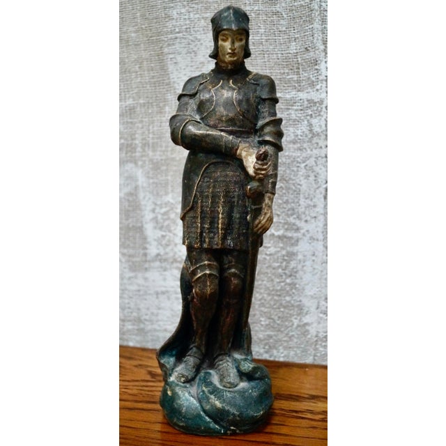 Compton Pottery Figure of Saint George For Sale - Image 10 of 10