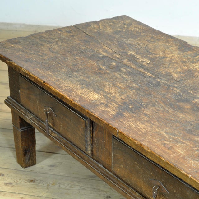 Vintage Oak Coffee Table, 1820 For Sale - Image 9 of 15