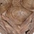 Organic modern side table crafted from natural teak root fragments placed together in a minimalist block design. Each...