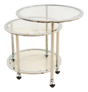 Design Chrome Coffee Table, 1970s
