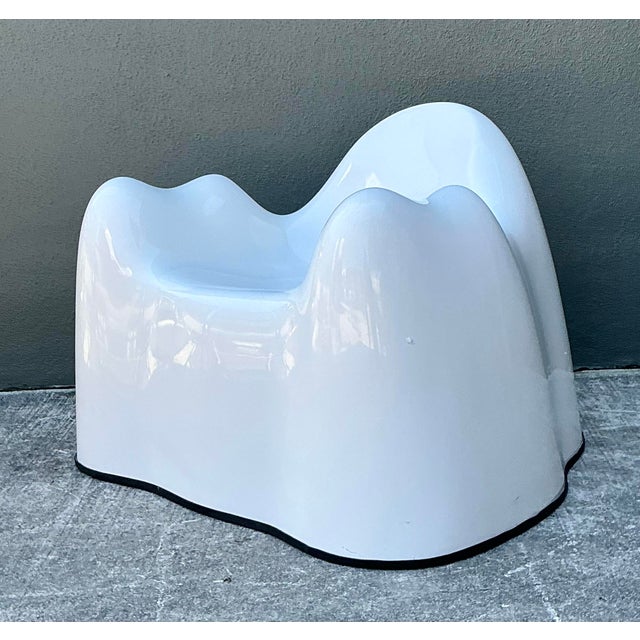 Vintage Wendell Castle Fiberglass “Molar” Chair For Sale In West Palm - Image 6 of 12