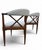 Mid-Century Modern Pair of 1965 Tomlinson "Sophisticate" X-Back Armchairs For Sale - Image 3 of 12