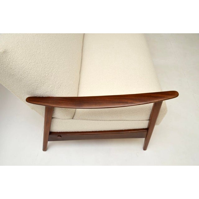 Vintage Danish Afromosia Sofabed, 1960s For Sale - Image 11 of 13