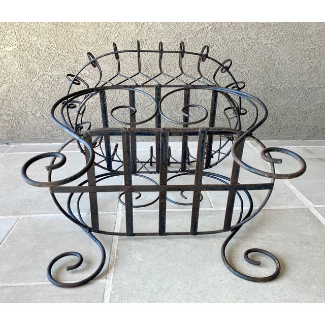 Late 20thCentury NicelySized TwoTier VictorianStyle Steel